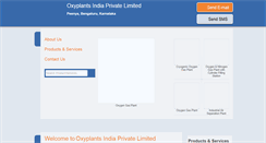 Desktop Screenshot of oxyplants.in